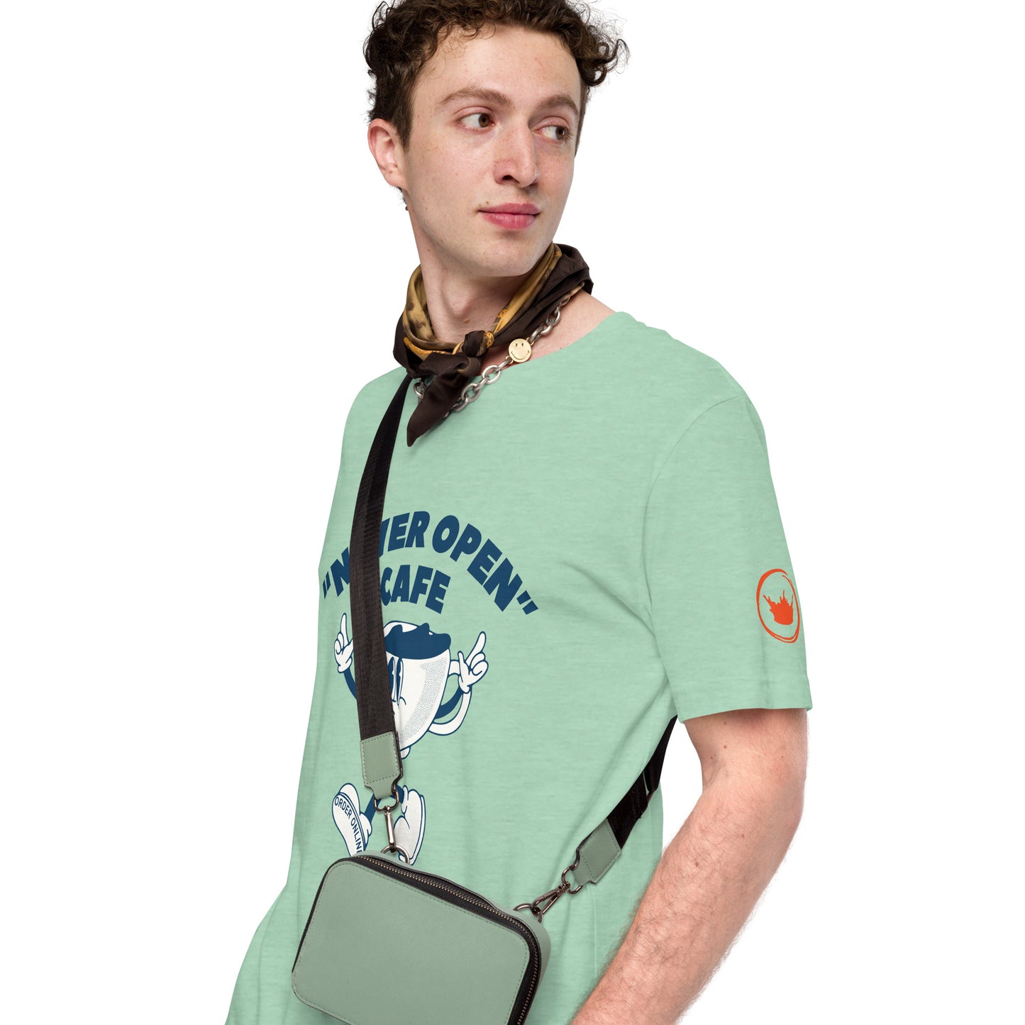 “Never Open” Café Tee