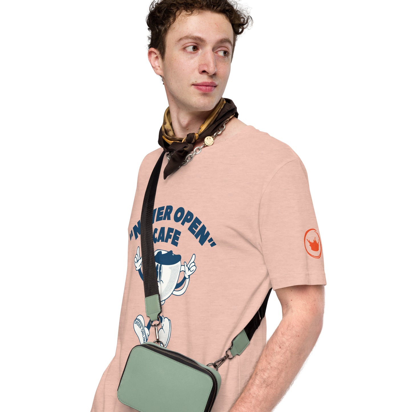 “Never Open” Café Tee