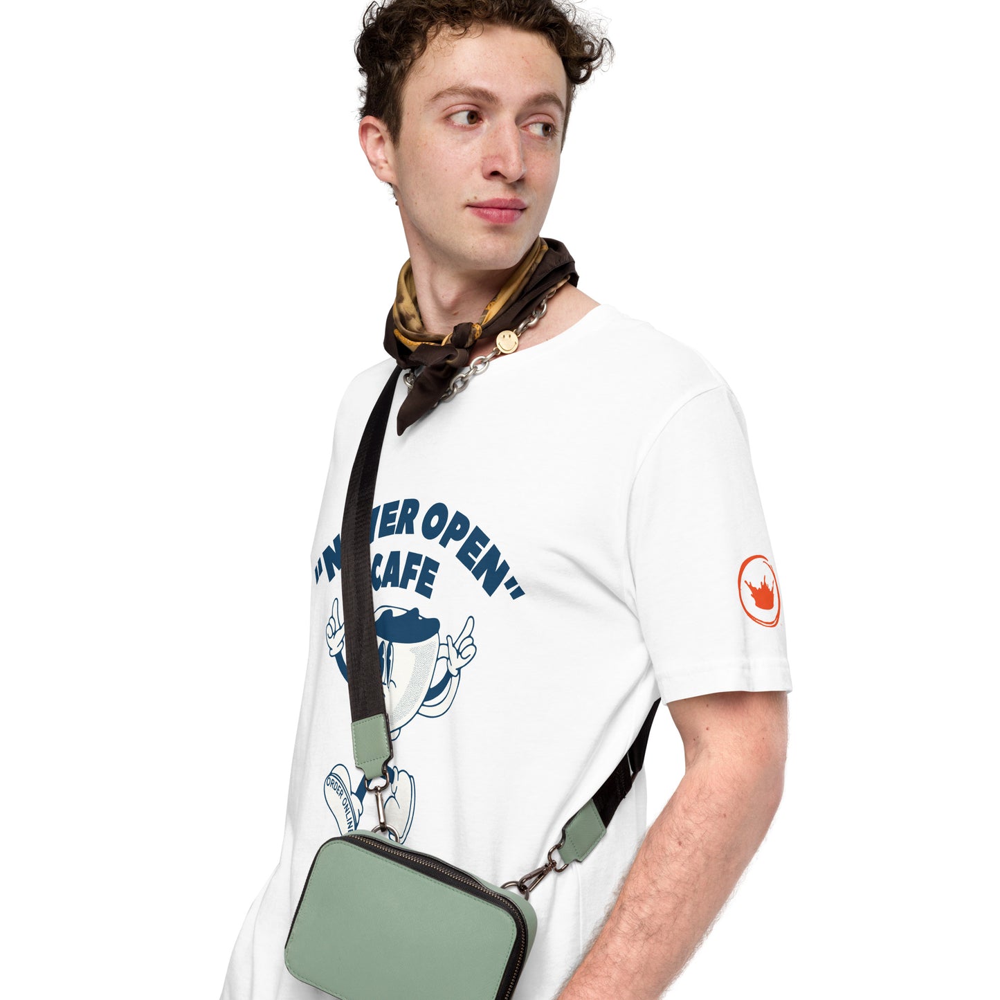“Never Open” Café Tee