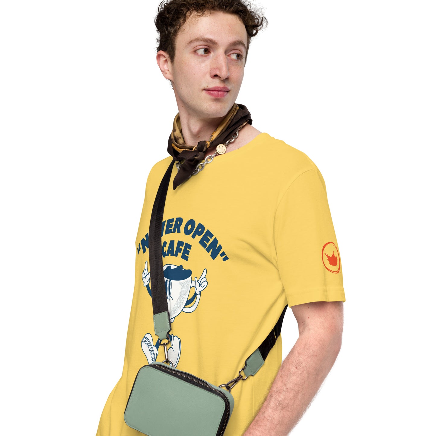 “Never Open” Café Tee