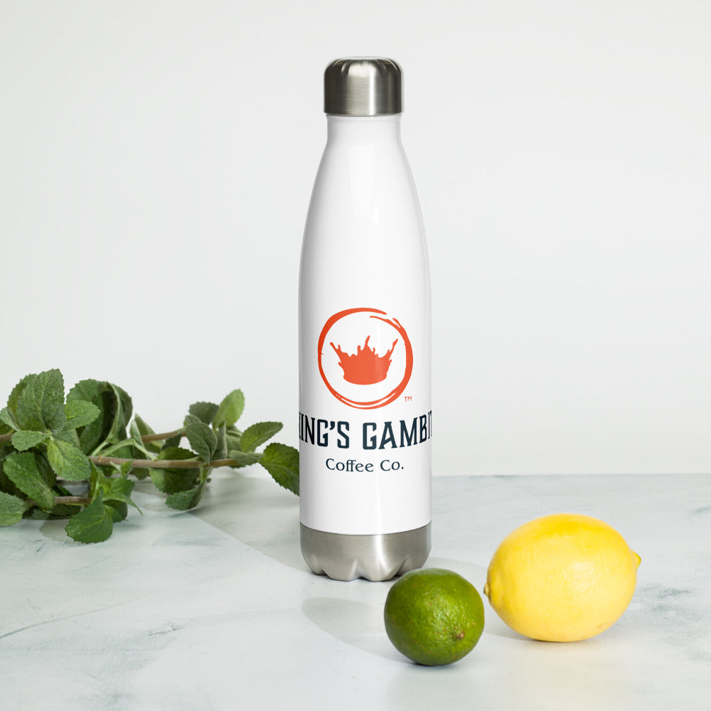 King's Gambit 17 oz Stainless Steel Water Bottle