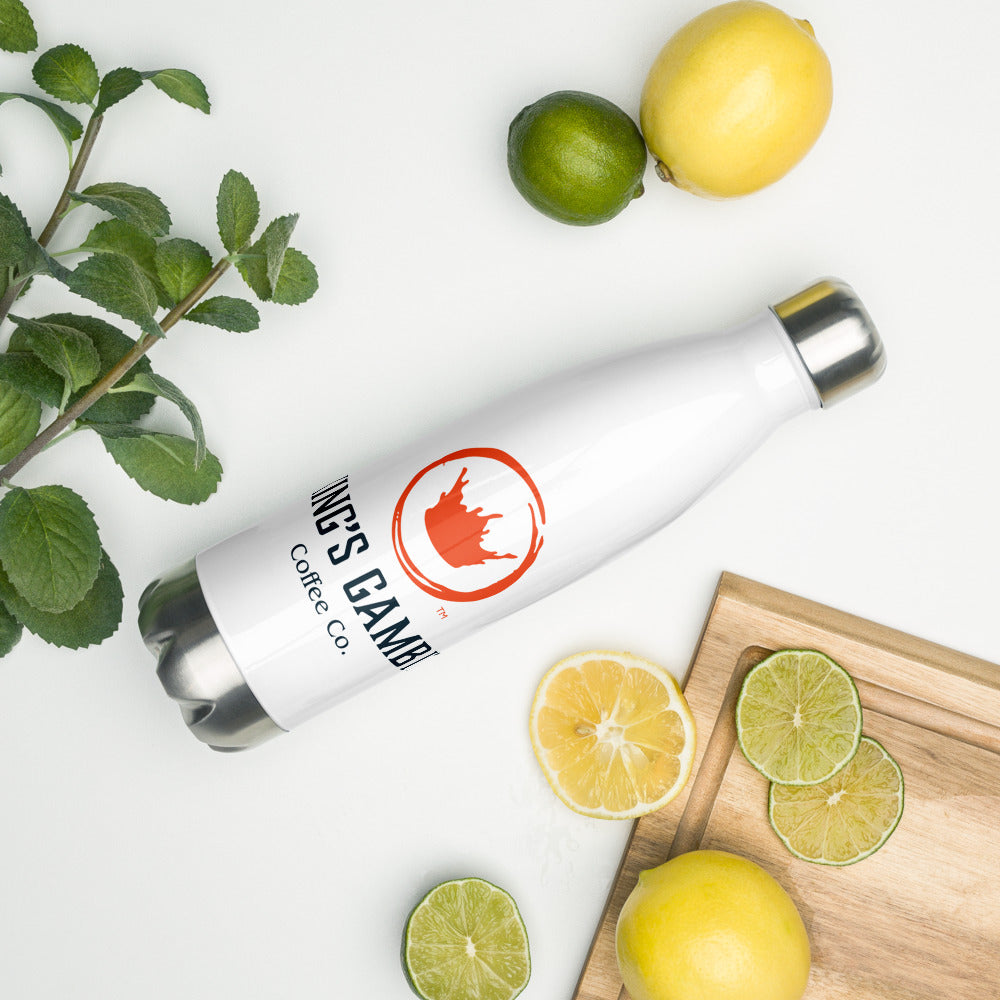 King's Gambit 17 oz Stainless Steel Water Bottle