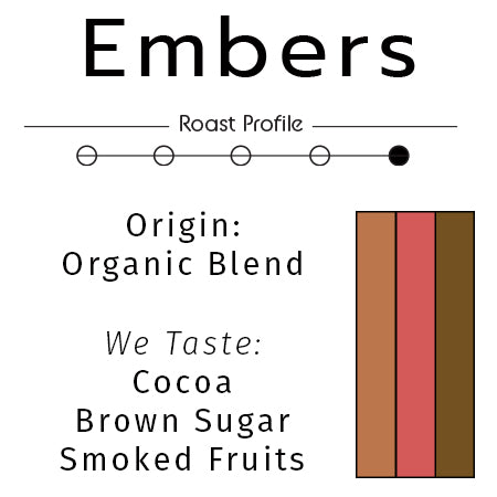 Embers: Dark Roast Blend  | Organic