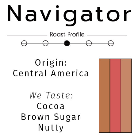 Navigator: Decaffeinated Medium Roast | Organic & Bird Friendly